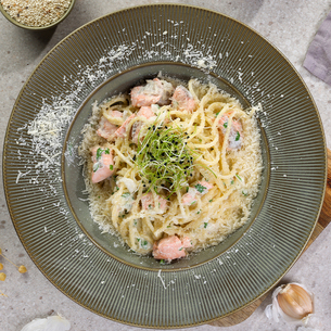 Pasta Salmon            