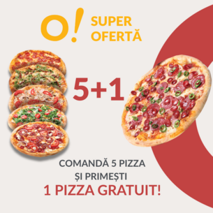 5 Pizza + 1 Pizza